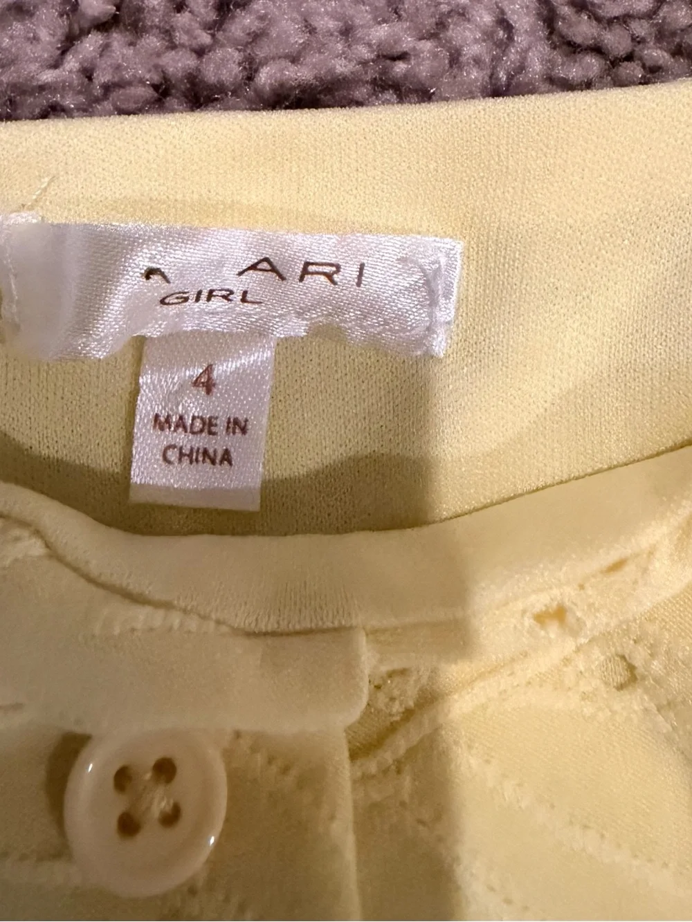 Tahari Yellow Eyelet Tie-Front Sundress